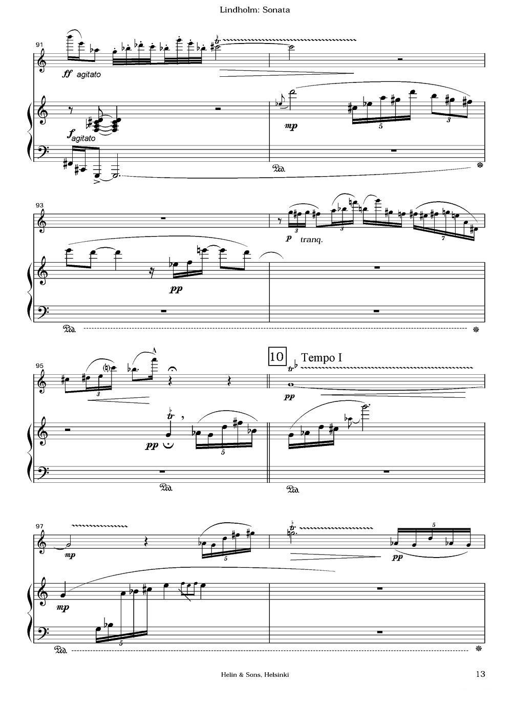 Sonata（长笛+钢琴）其它曲谱（图12）