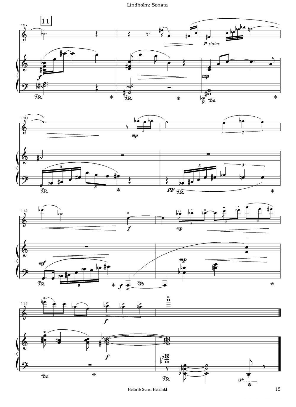 Sonata（长笛+钢琴）其它曲谱（图14）