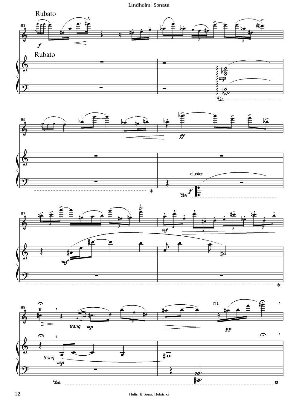 Sonata（长笛+钢琴）其它曲谱（图11）