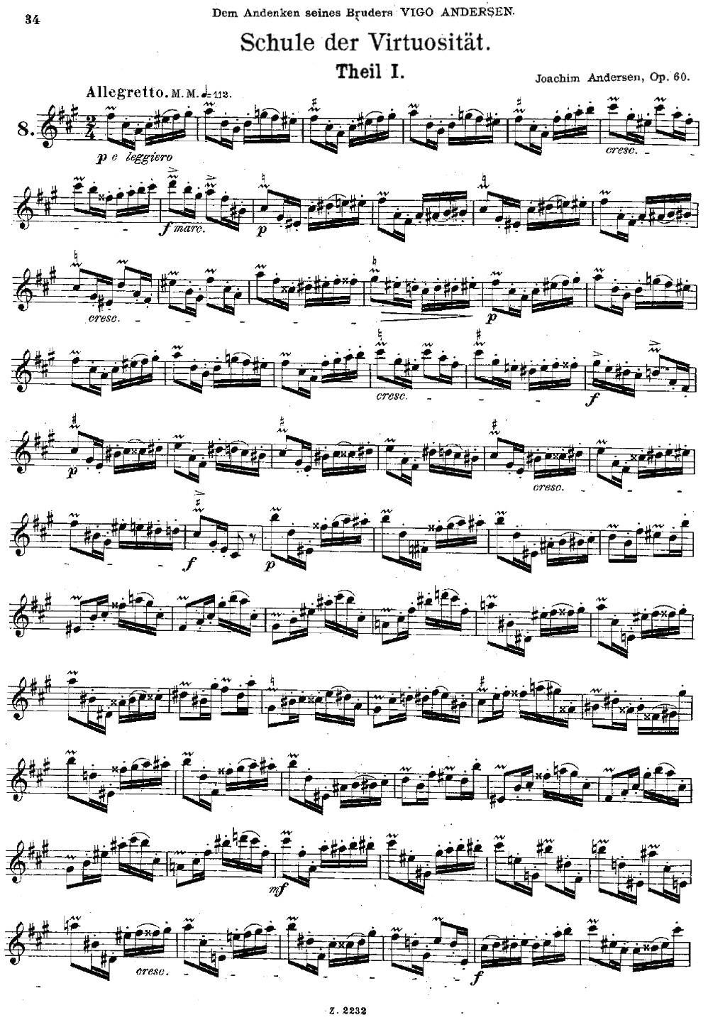 Schule der Virtuosit?t. Op. 60（8）其它曲谱（图1）