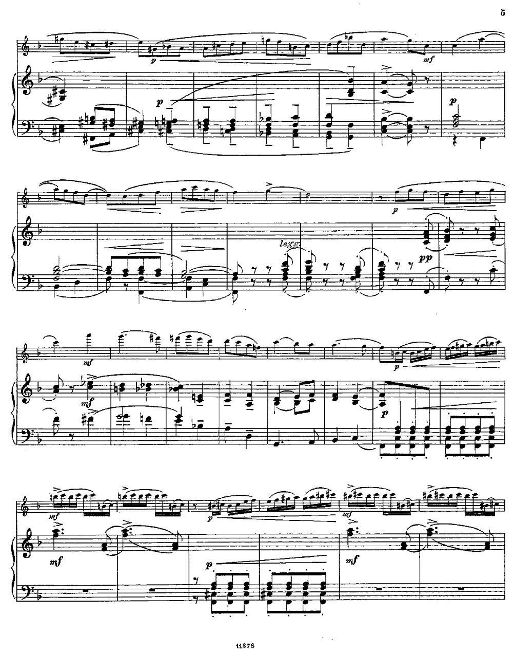 Le Tourbillon（Op.57 No.3）（长笛+钢琴伴奏）其它曲谱（图4）