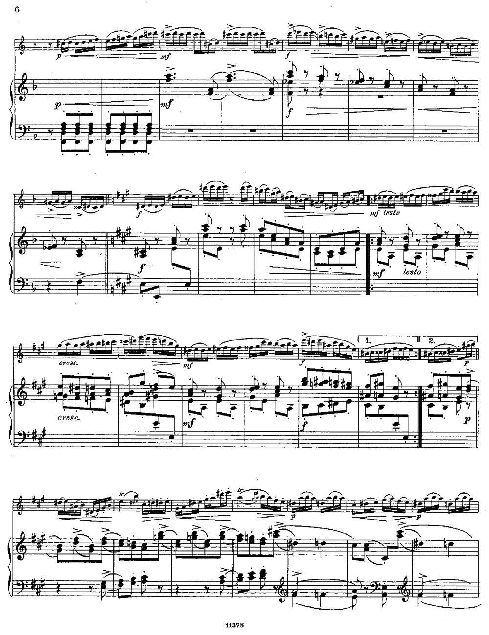 Le Tourbillon（Op.57 No.3）（长笛+钢琴伴奏）其它曲谱（图5）
