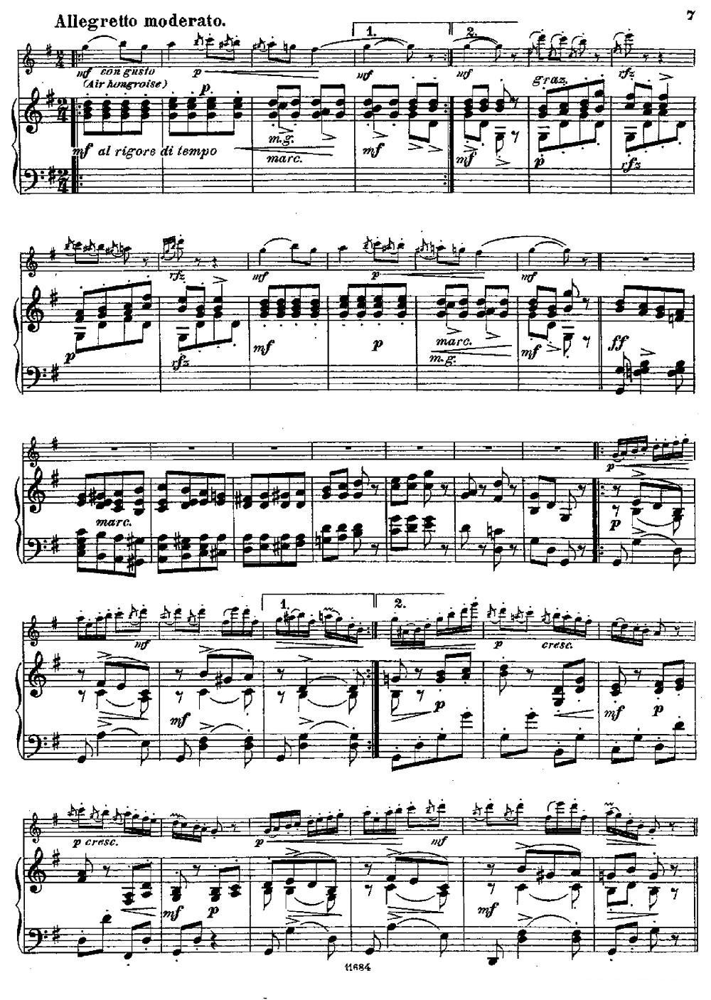 Introduction et Caprice（Op.58）（长笛+钢琴伴奏）其它曲谱（图5）