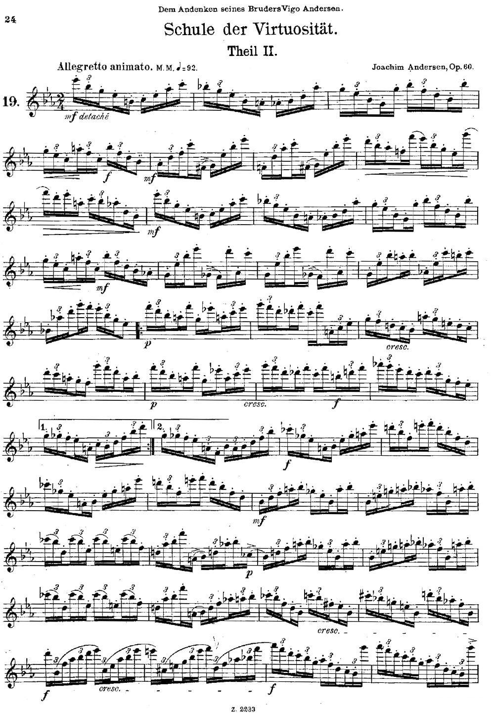 Schule der Virtuosit?t. Op. 60（19）其它曲谱（图1）