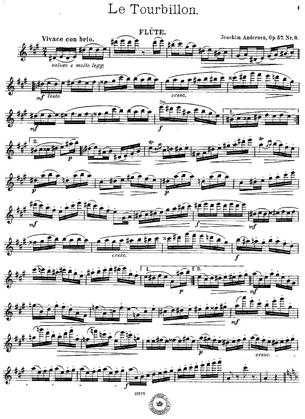 Le Tourbillon（Op.57 No.3）其它曲谱（图1）