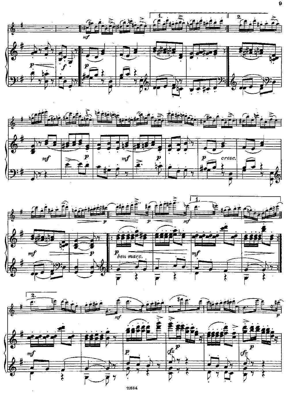 Introduction et Caprice（Op.58）（长笛+钢琴伴奏）其它曲谱（图7）
