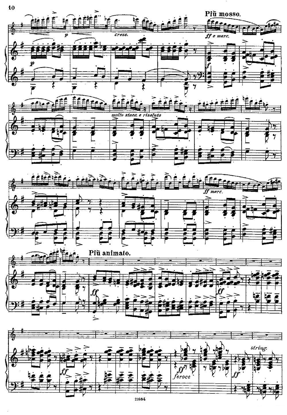Introduction et Caprice（Op.58）（长笛+钢琴伴奏）其它曲谱（图8）