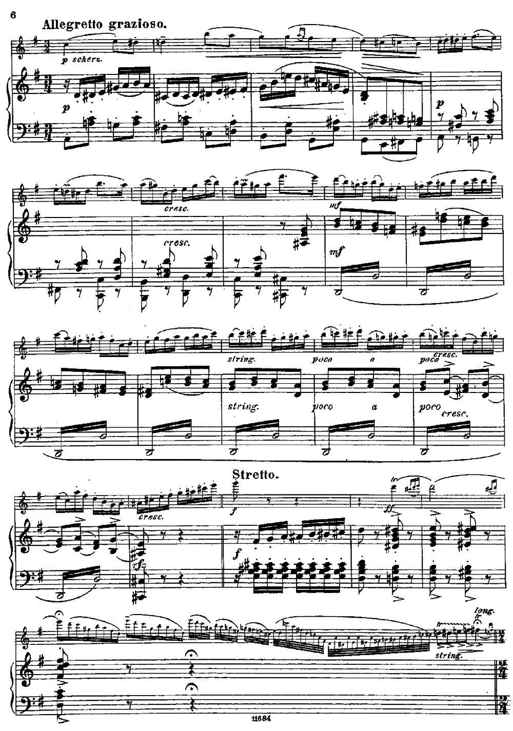 Introduction et Caprice（Op.58）（长笛+钢琴伴奏）其它曲谱（图4）