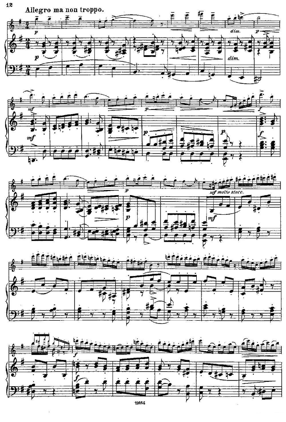 Introduction et Caprice（Op.58）（长笛+钢琴伴奏）其它曲谱（图10）