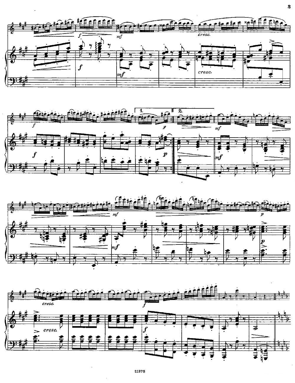 Le Tourbillon（Op.57 No.3）（长笛+钢琴伴奏）其它曲谱（图2）