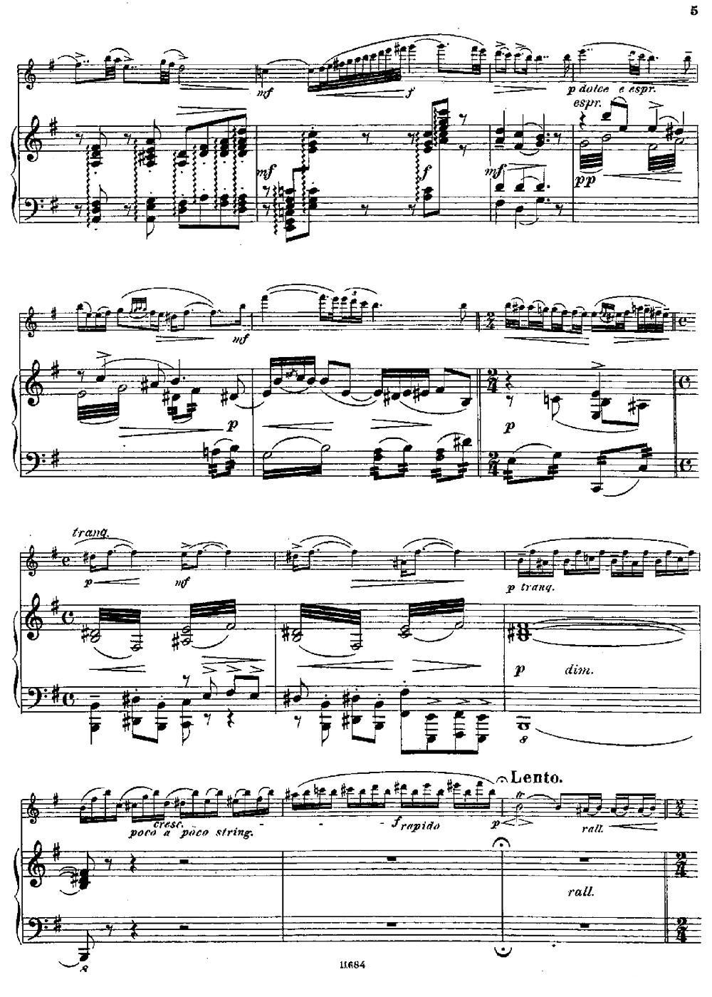 Introduction et Caprice（Op.58）（长笛+钢琴伴奏）其它曲谱（图3）
