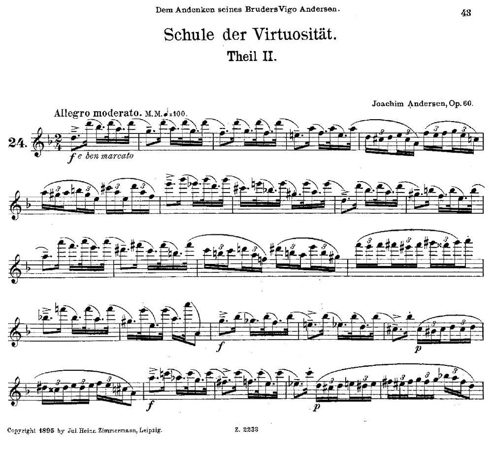 Schule der Virtuosit?t. Op. 60（24）其它曲谱（图1）