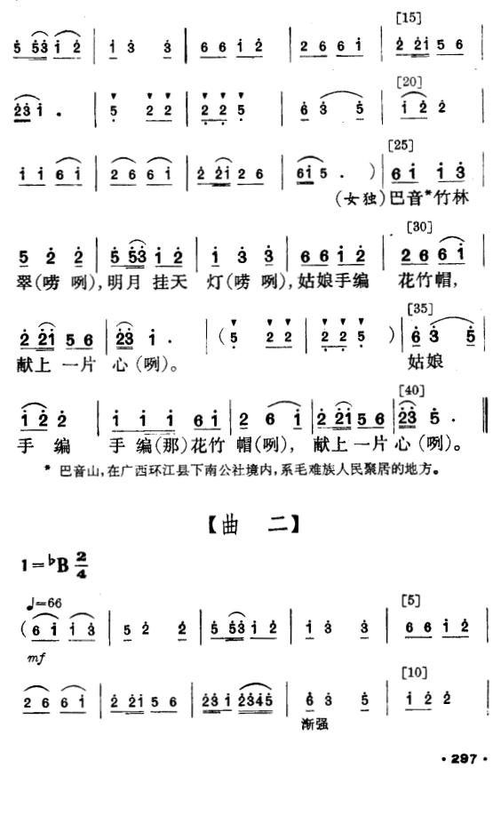 花竹帽献北京（毛难族舞蹈）其它曲谱（图4）