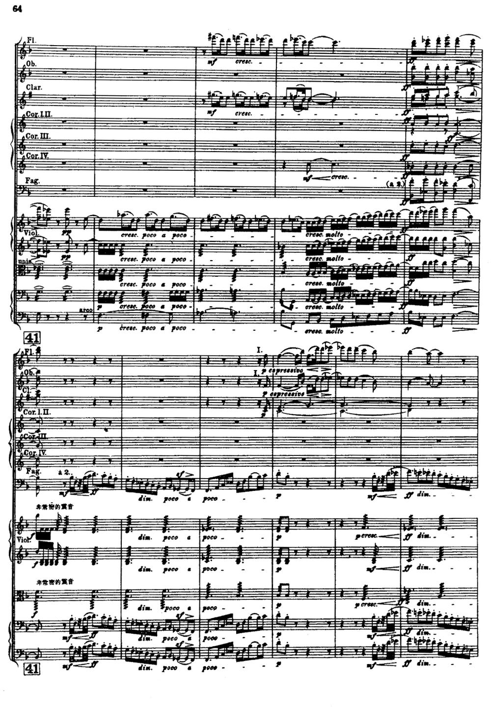 幻想交响曲Op.14（第三乐章 田野景色）（总谱）其它曲谱（图7）