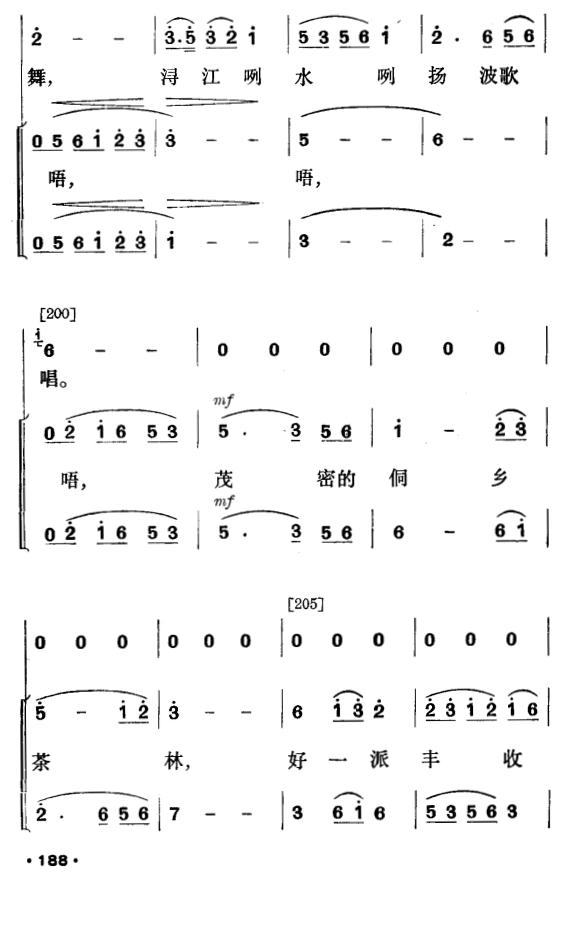 侗林飘香（侗族舞蹈）其它曲谱（图9）