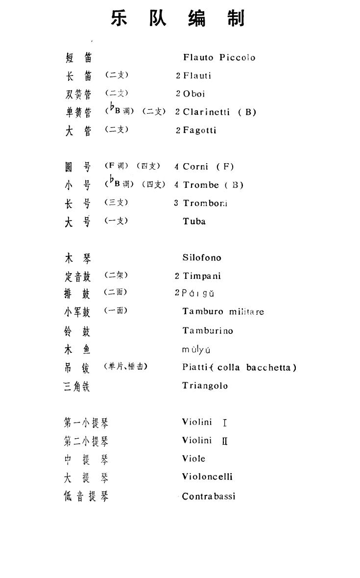 北京喜讯到边寨（管弦乐队总谱）其它曲谱（图27）