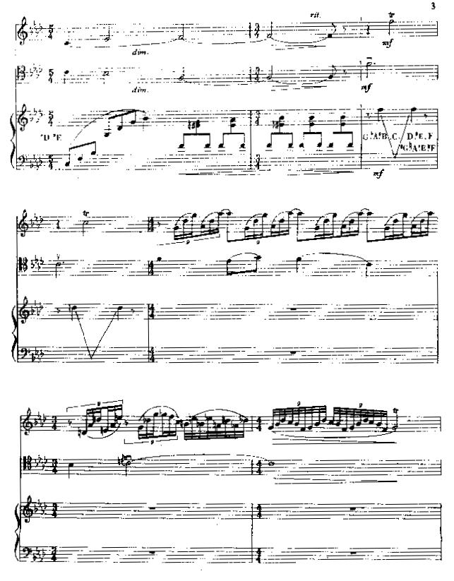 春归去（长笛、大提琴、竖琴三重奏）其它曲谱（图3）
