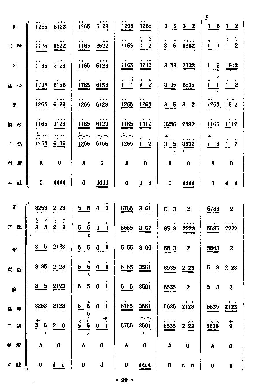 云庆（民乐合奏总谱）其它曲谱（图10）