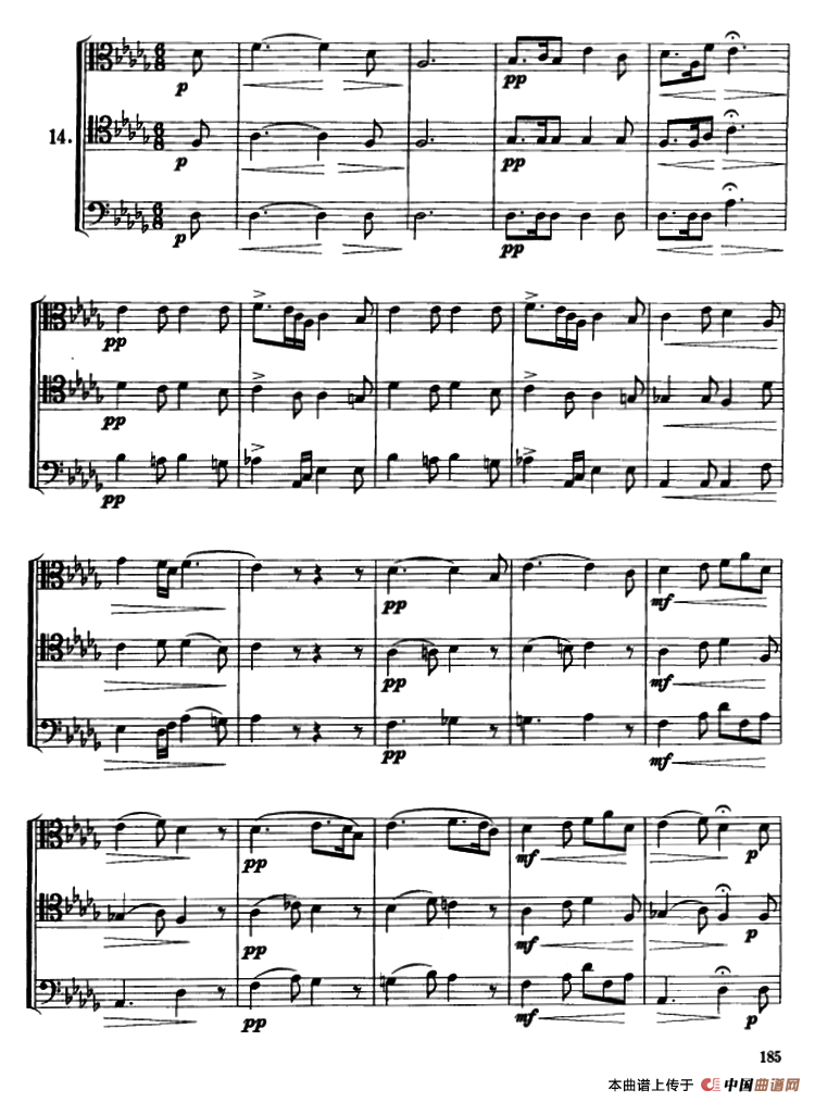长号三重奏（11—15）其它曲谱（图3）