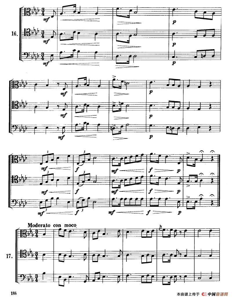 长号三重奏（16—19）其它曲谱（图2）