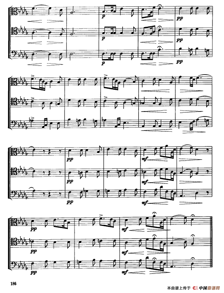 长号三重奏（11—15）其它曲谱（图4）