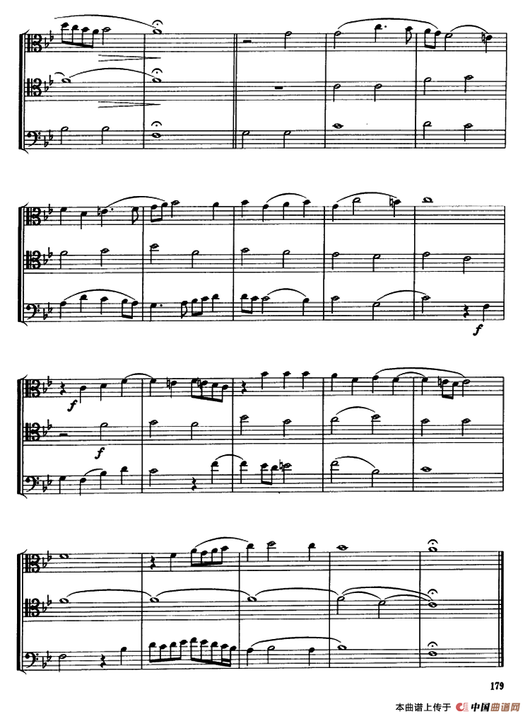长号三重奏（6—10）其它曲谱（图3）