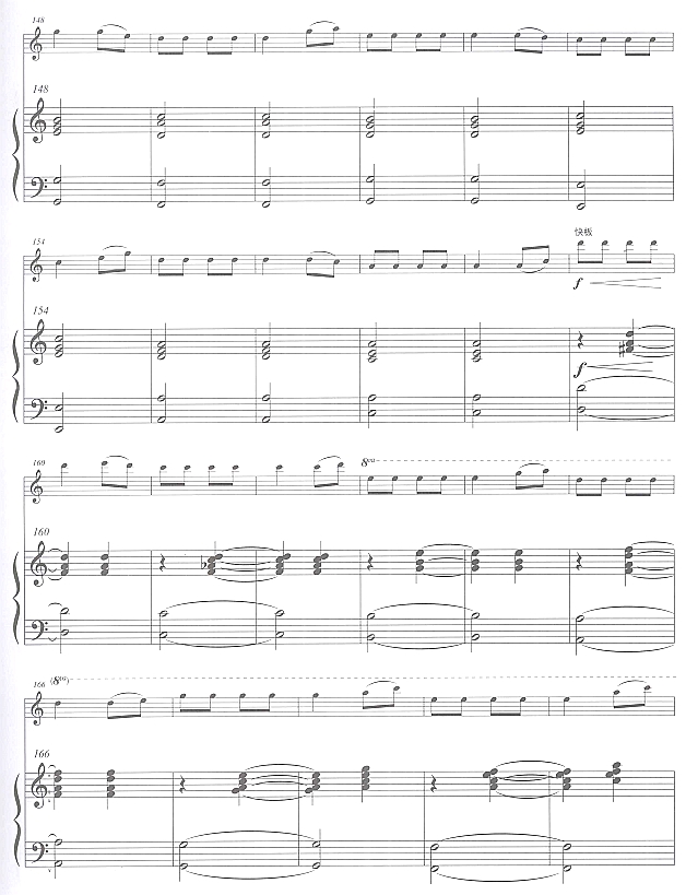 春江花月夜（长笛独奏）10其它曲谱（图1）