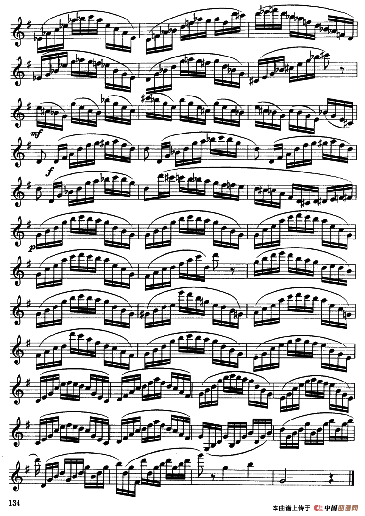 单簧管中级练习曲7首其它曲谱（图9）