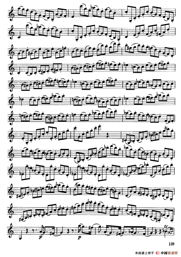 单簧管高级练习曲3首其它曲谱（图5）