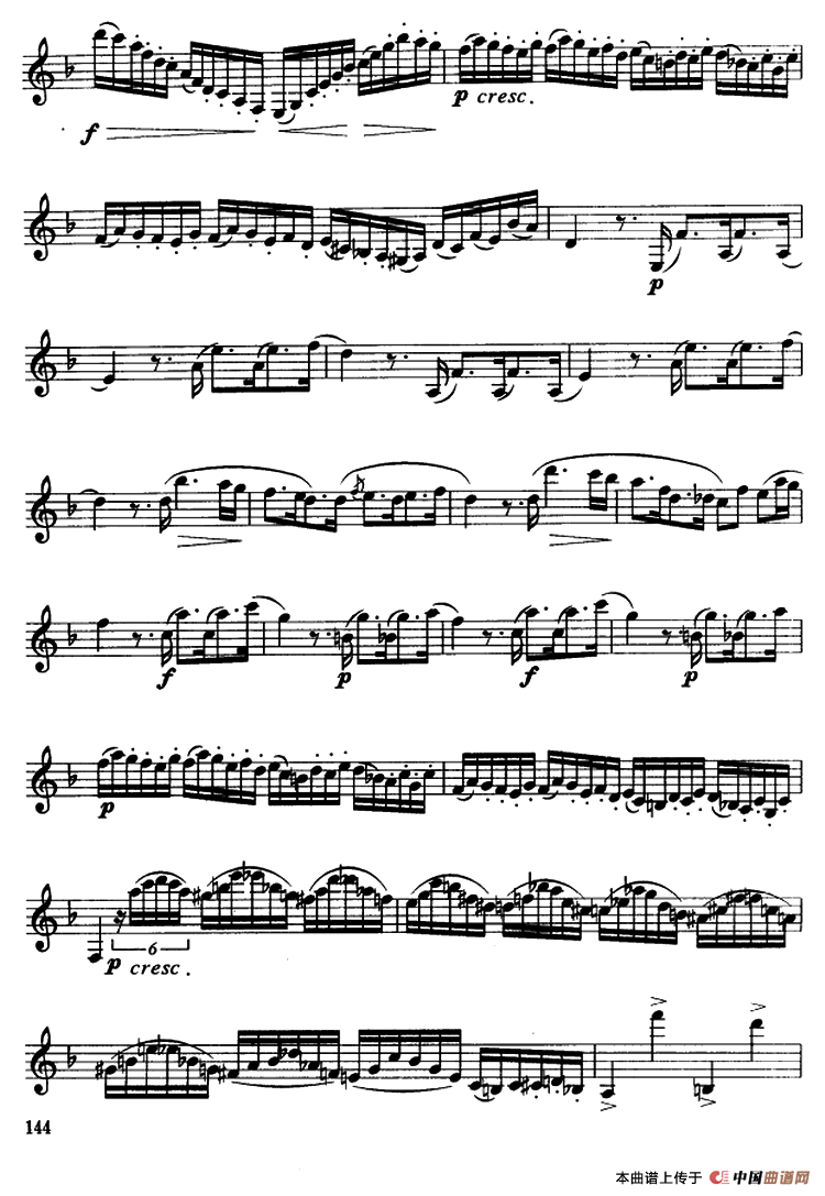 单簧管高级练习曲3首其它曲谱（图10）