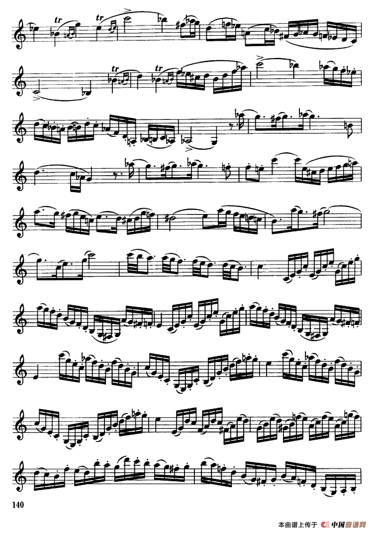 单簧管高级练习曲3首其它曲谱（图6）
