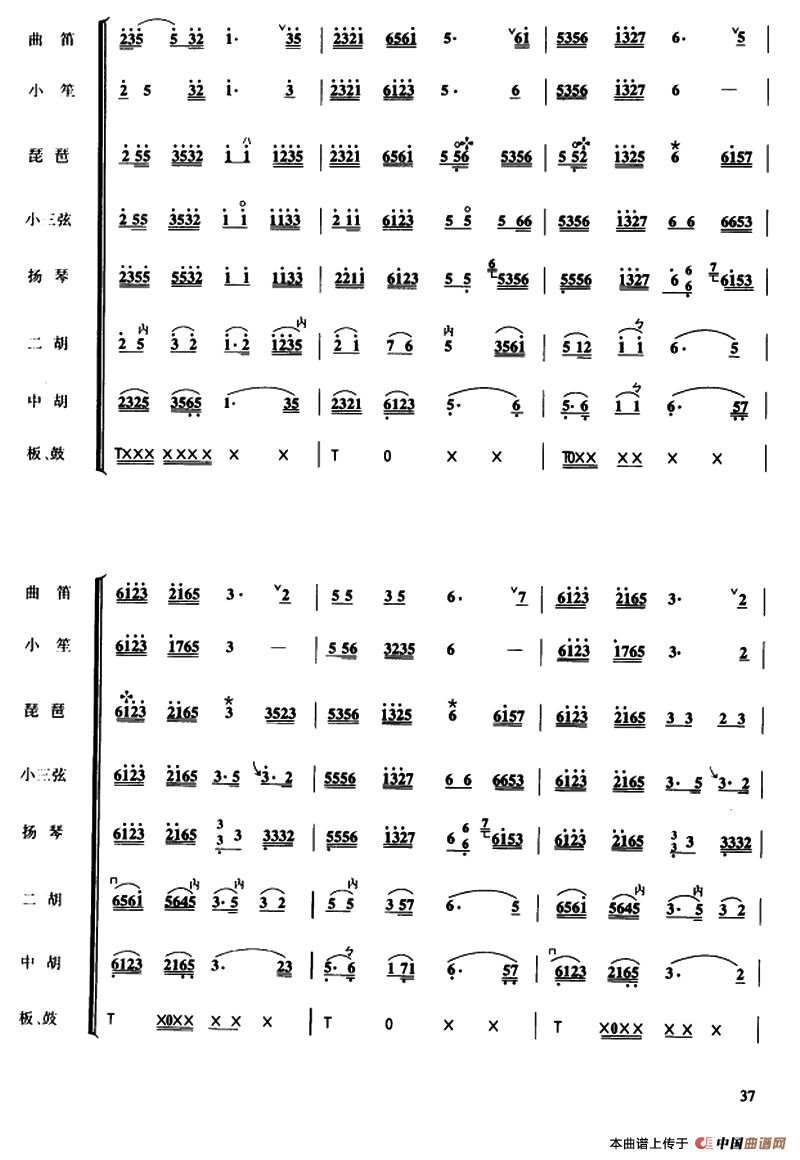 欢乐歌（民乐合奏总谱）其它曲谱（图4）