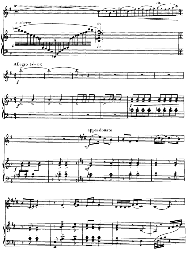 大巴上的春天（单簧管）4其它曲谱（图1）