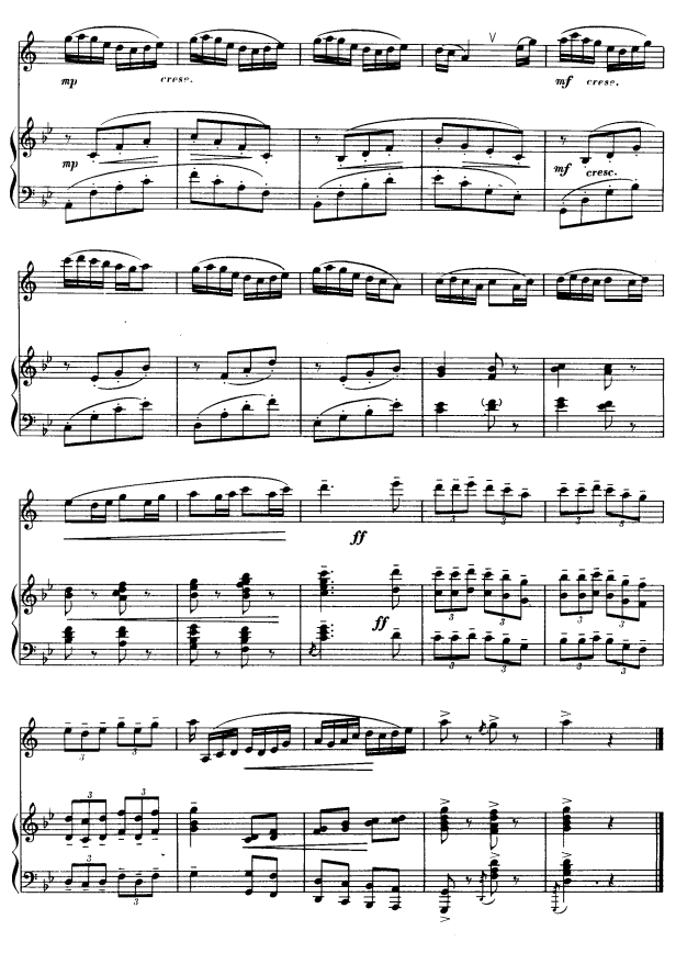 迎新春舞曲（单簧管）8其它曲谱（图1）