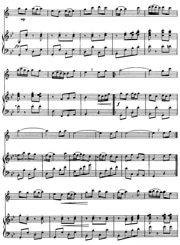 迎新春舞曲（单簧管）2其它曲谱（图1）