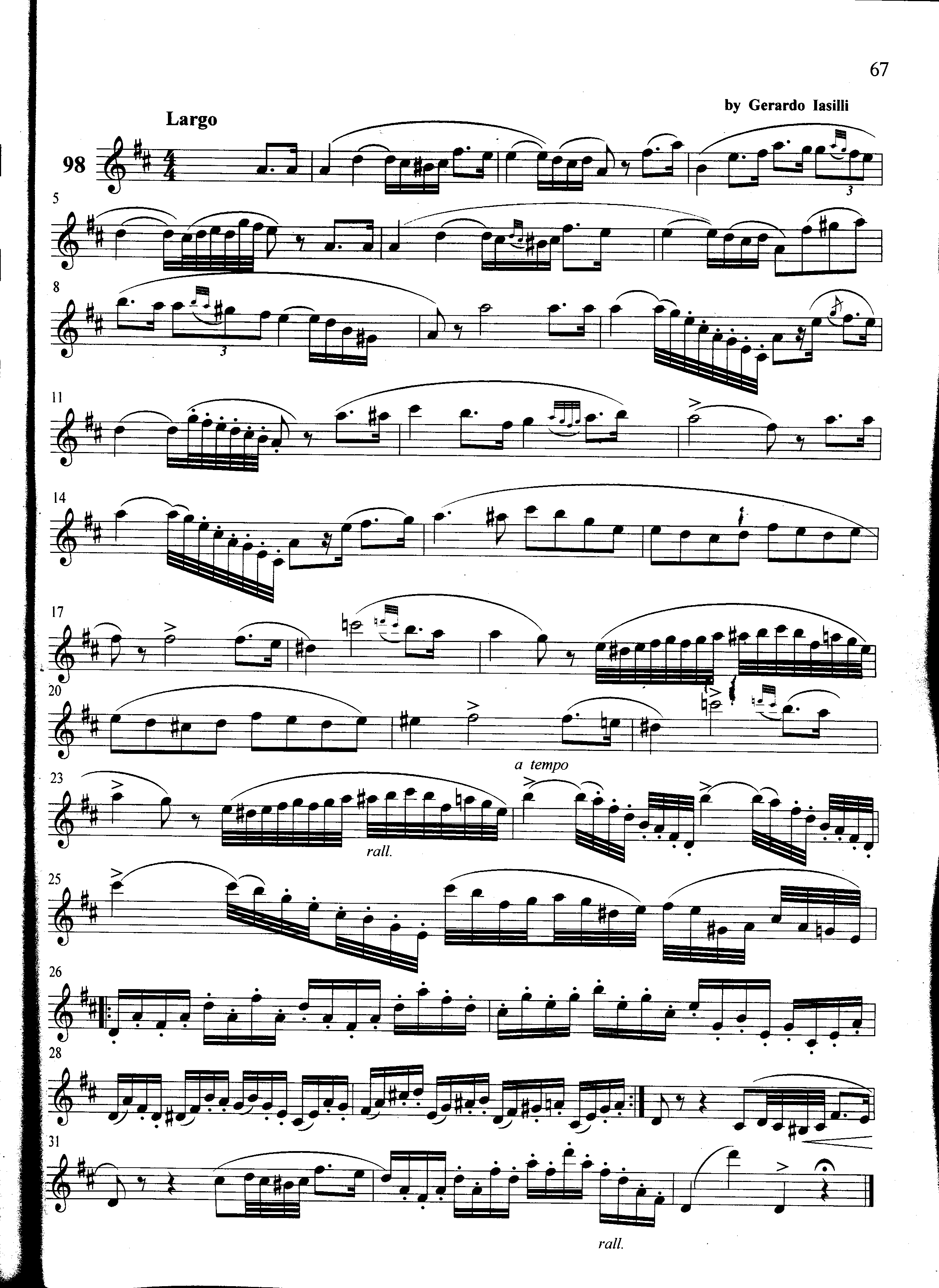 萨克斯管练习曲第100—067页萨克斯曲谱（图1）