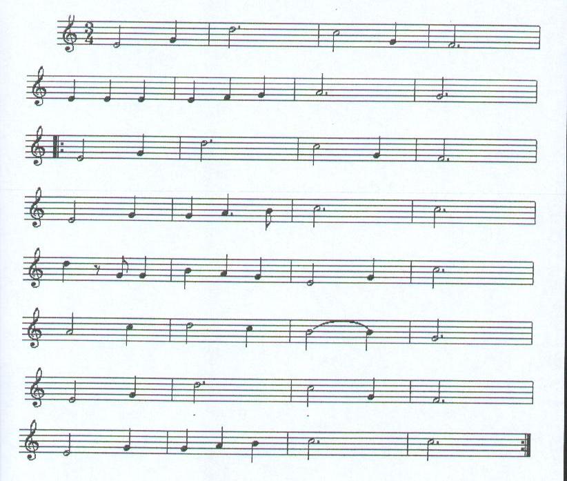 雪绒花  （美国电影音乐之声）萨克斯曲谱（图1）