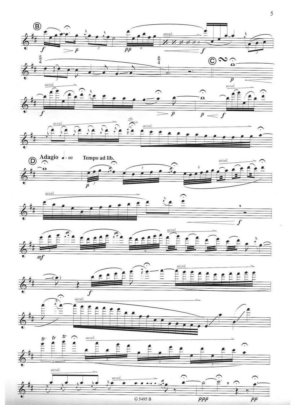 须川展也的《Fuzzy Bird Sonata》(Sing, Bird)毛绒鸟奏鸣曲二萨克斯曲谱（图2）