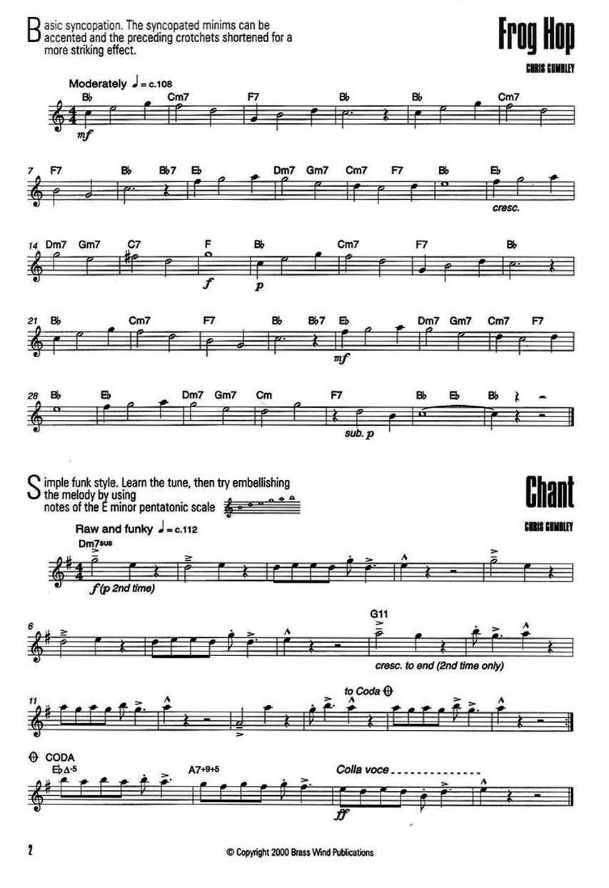 coolschool - 16首爵士练习曲萨克斯曲谱（图2）