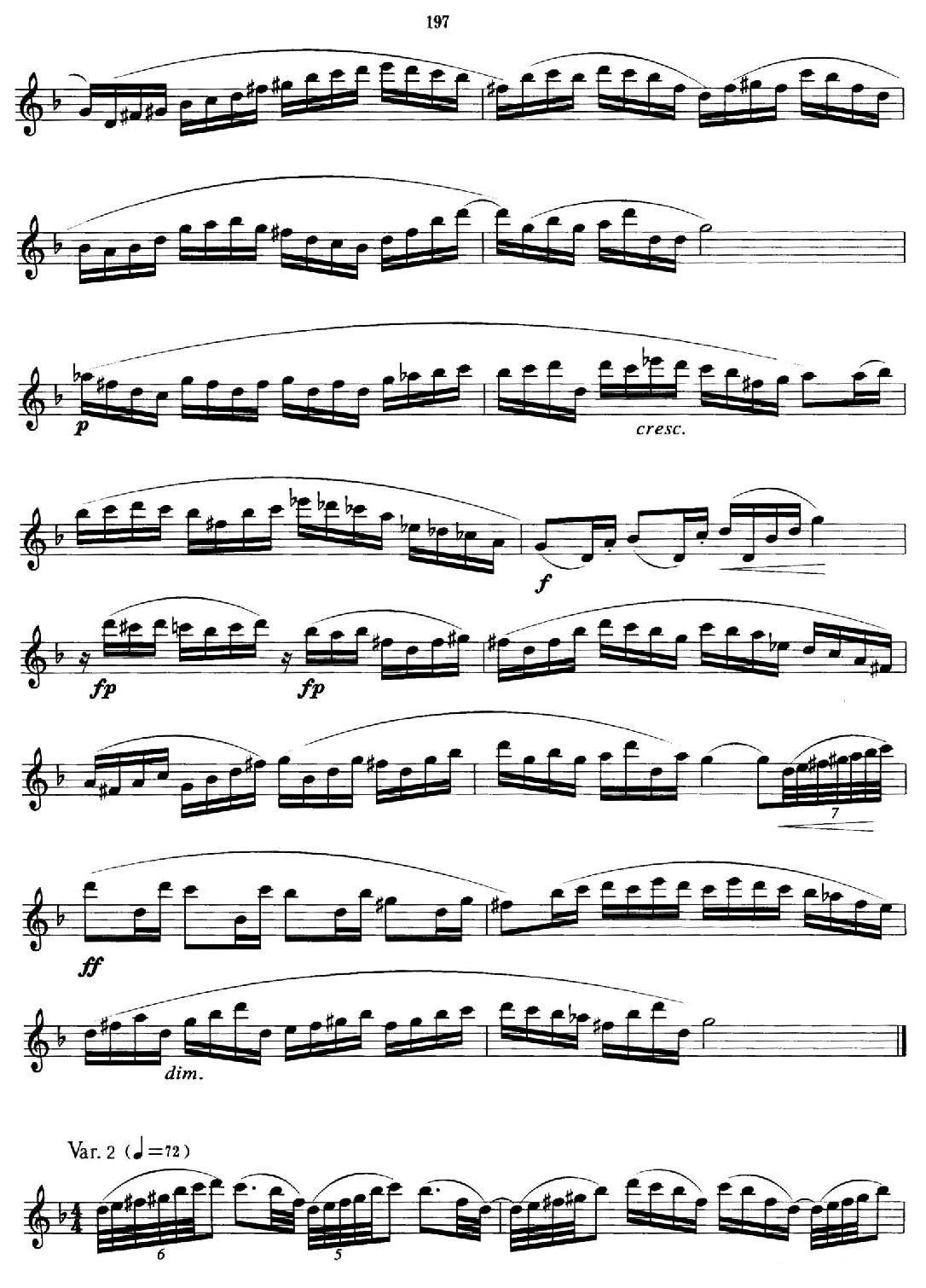萨克斯管业余考级九级练习曲第一首萨克斯曲谱（图2）