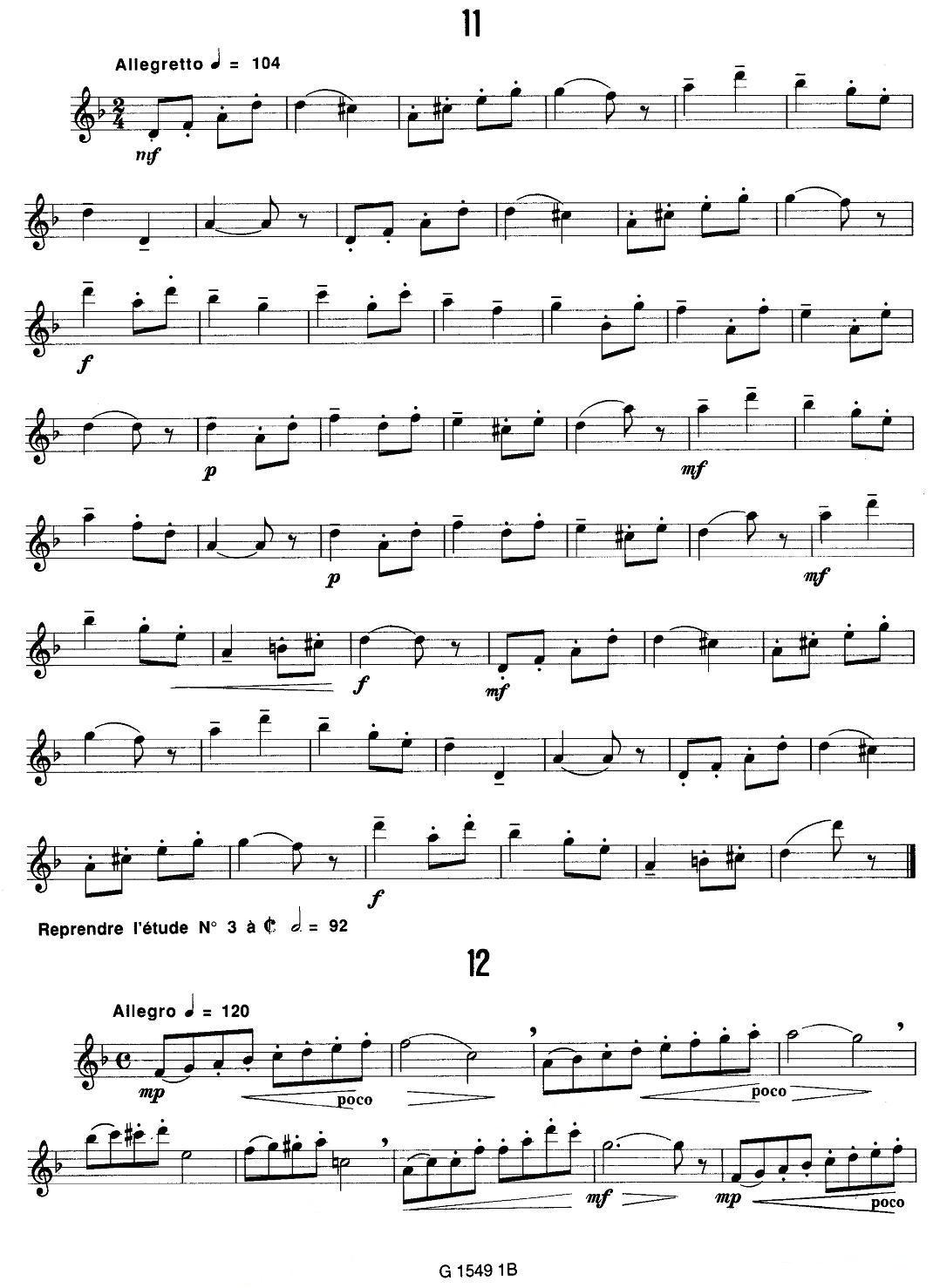 50首经典萨克斯管练习曲（11—20）萨克斯曲谱（图2）
