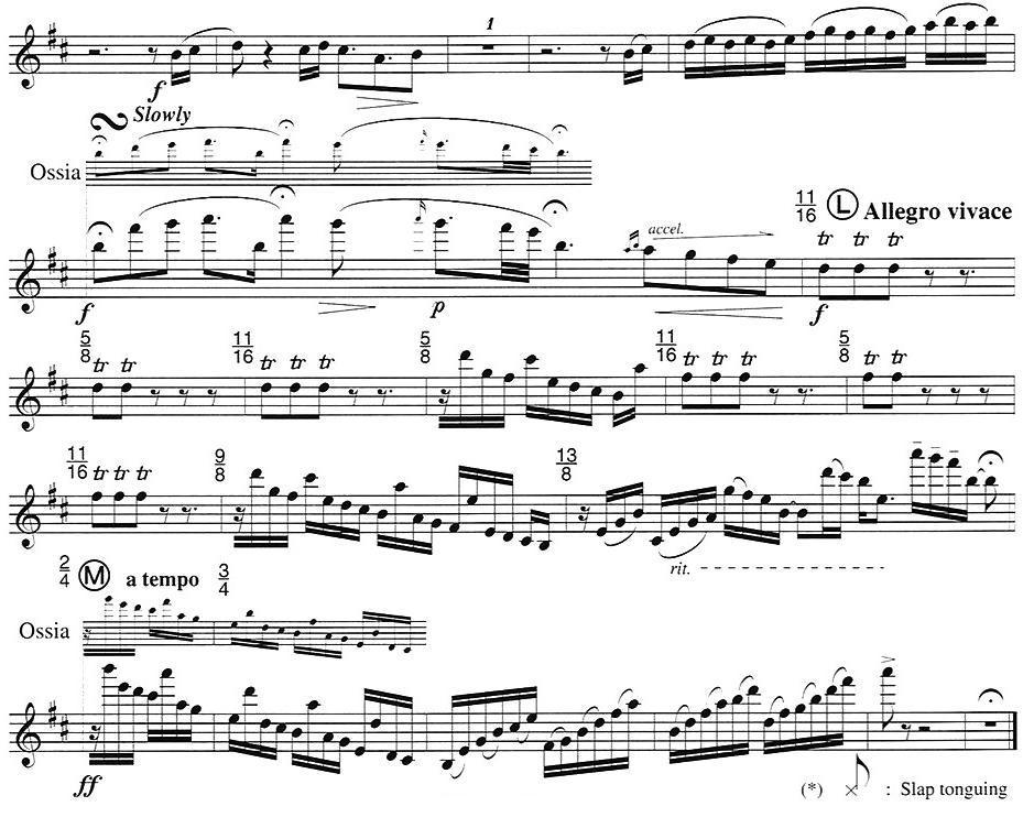 Fuzzy Bird Sonata（绒毛鸟奏鸣曲）（1、Run Bird）萨克斯曲谱（图4）