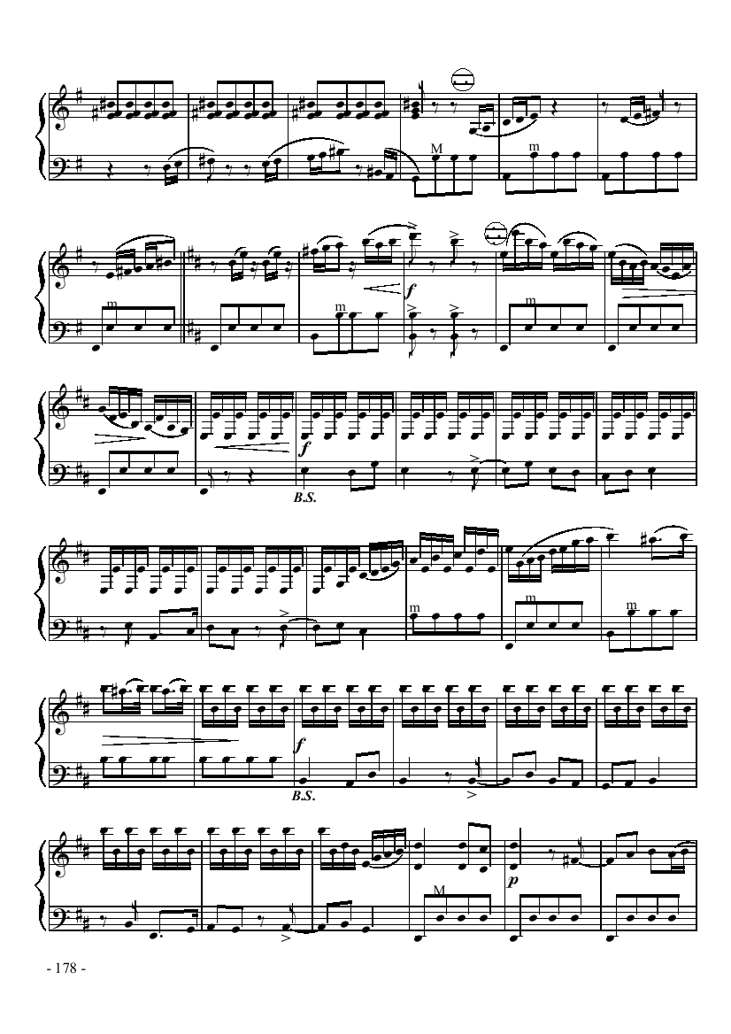 八级乐曲《京剧脸谱》 键盘类 手风琴手风琴曲谱（图2）