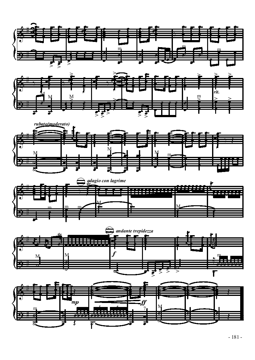 八级乐曲《京剧脸谱》 键盘类 手风琴手风琴曲谱（图5）
