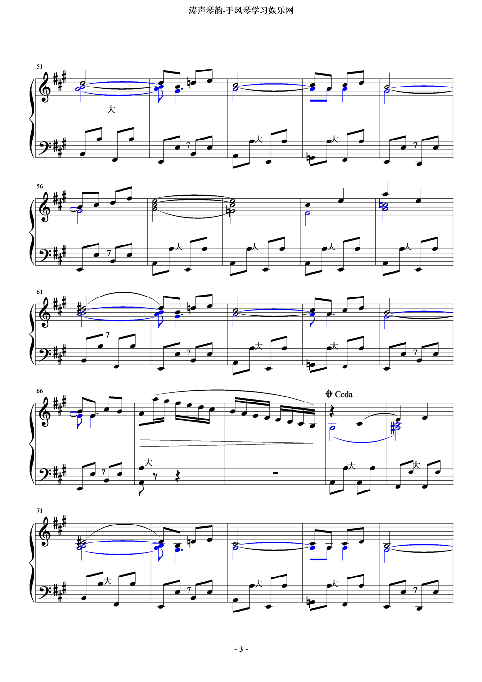 春天手风琴曲谱（图3）