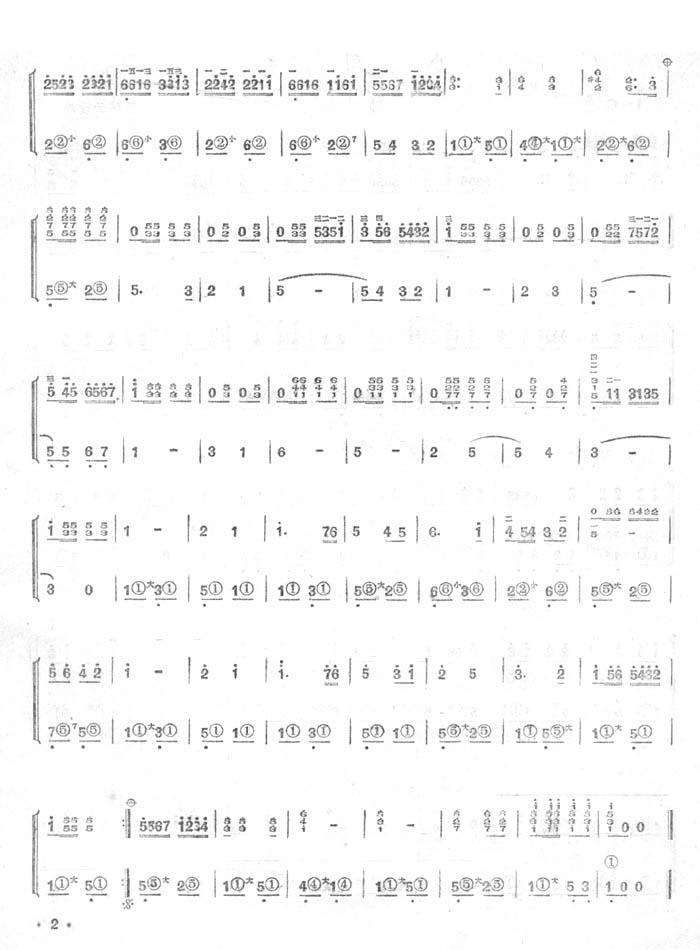 学习雷锋好榜样（手风琴简谱系列6）手风琴曲谱（图2）