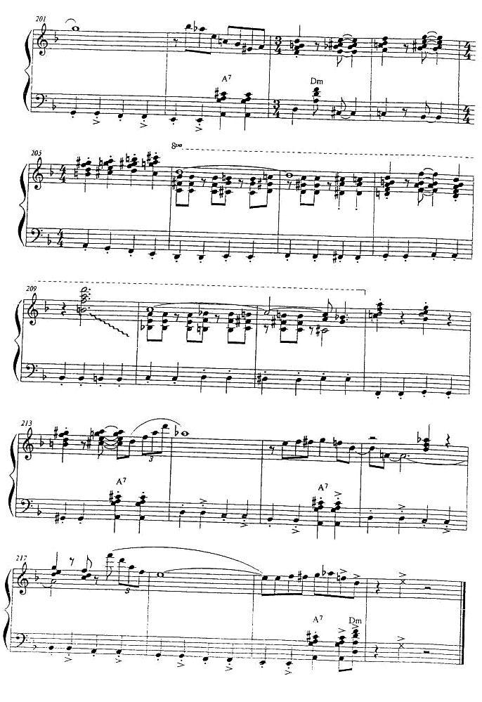 回旋低音手风琴曲谱（图11）