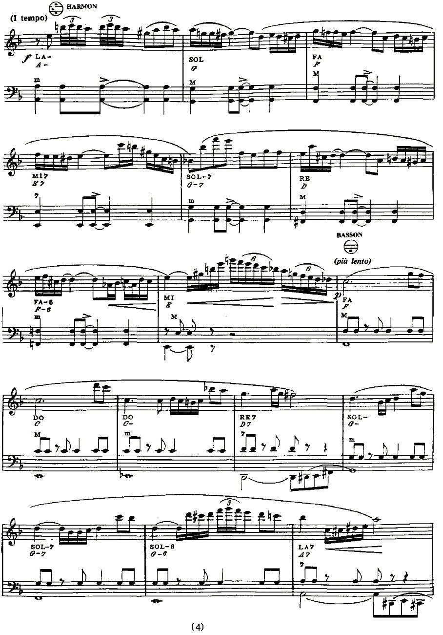 ADIOS NONINO（再见诺尼诺）手风琴曲谱（图4）