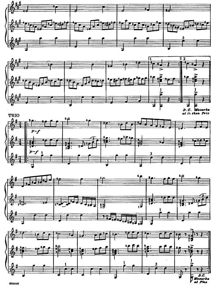 加利福尼亚手风琴曲谱（图2）