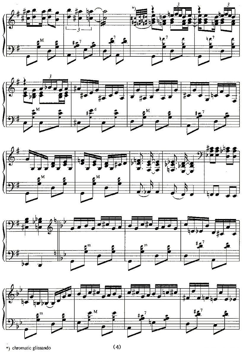 Voronezh Cowboy（沃罗涅日牛仔）手风琴曲谱（图4）